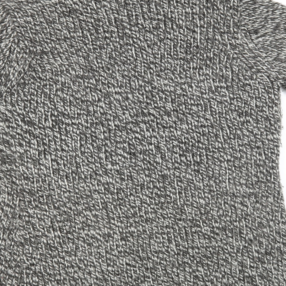 M&S Womens Grey Cape Jumper Size 12