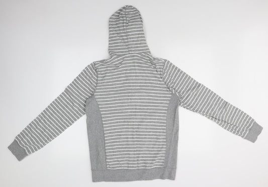 Roots Womens Multicoloured Striped Full Zip Hoodie