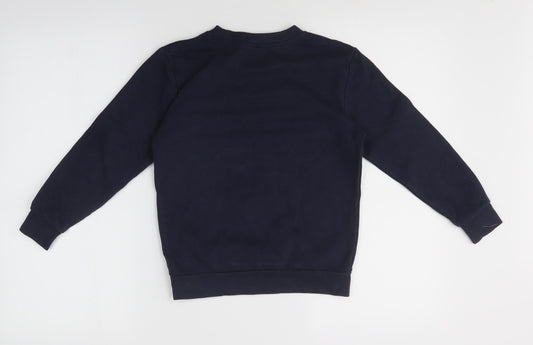 George Boys Blue Pullover Sweatshirt Size 7-8 Years