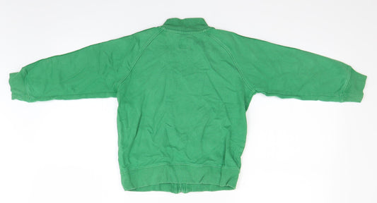 Gap Boys Green Full Zip Jumper Size 5 Years