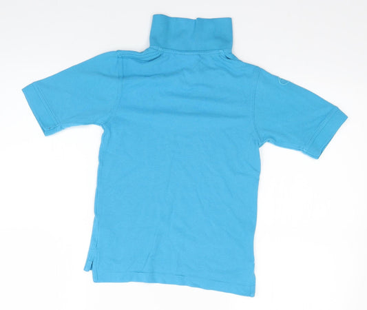 Preworn Boys Blue Basic Polo Size 5 Years