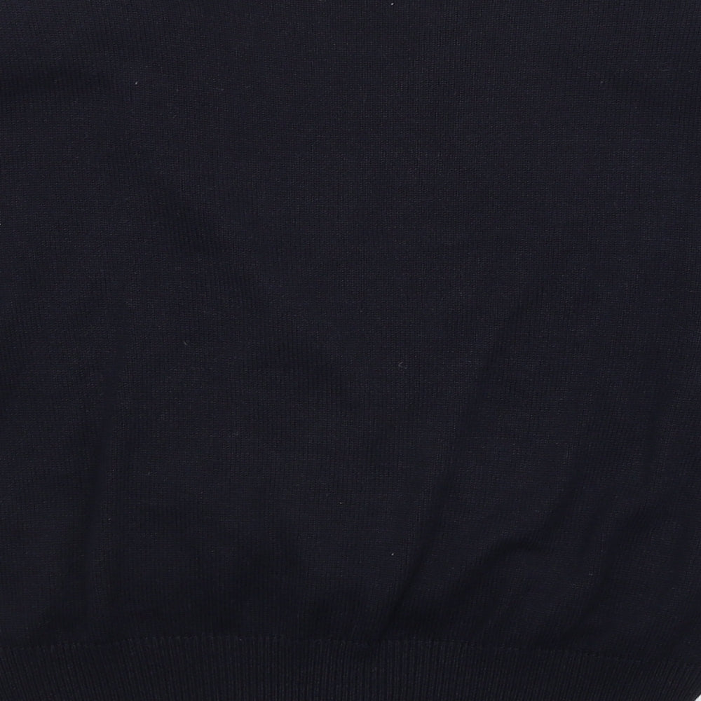 Preworn Womens Blue Striped Pullover Jumper Size 16
