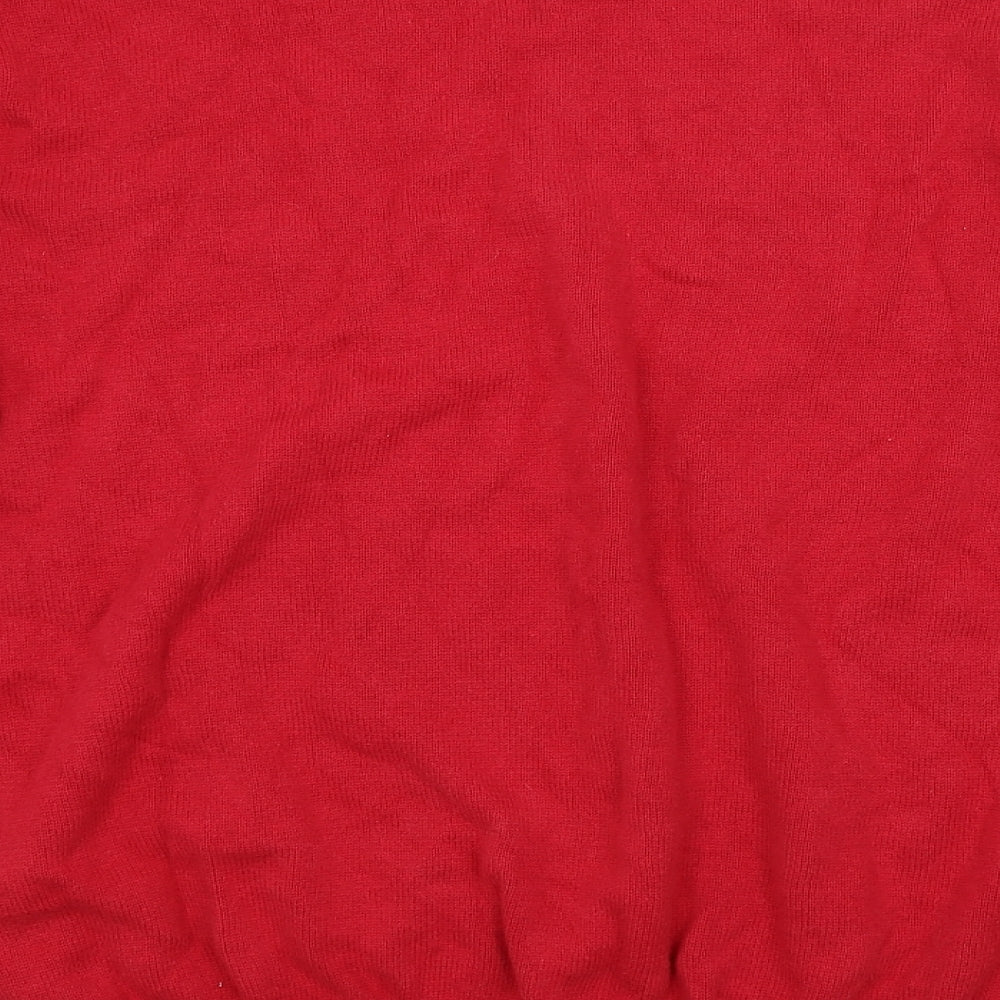 DUNNES Mens Red Pullover Jumper Size L