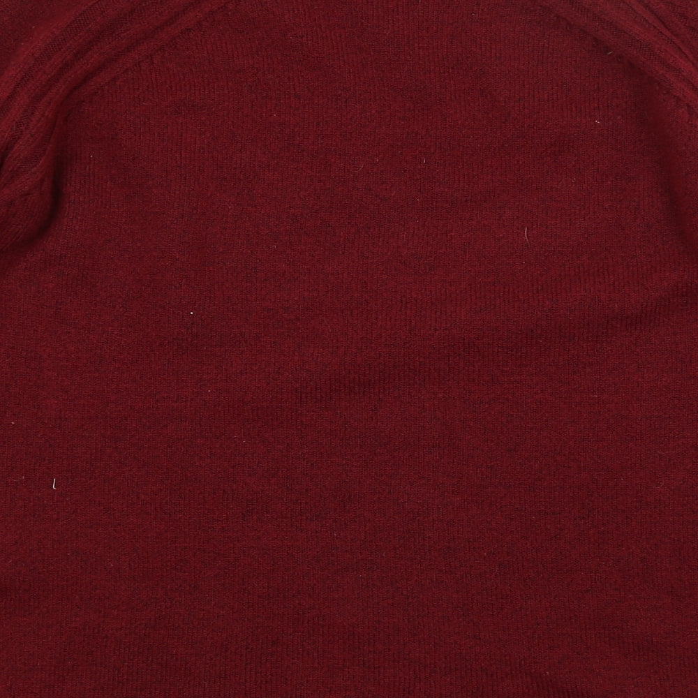 Papaya Womens Red Pullover Jumper Size L