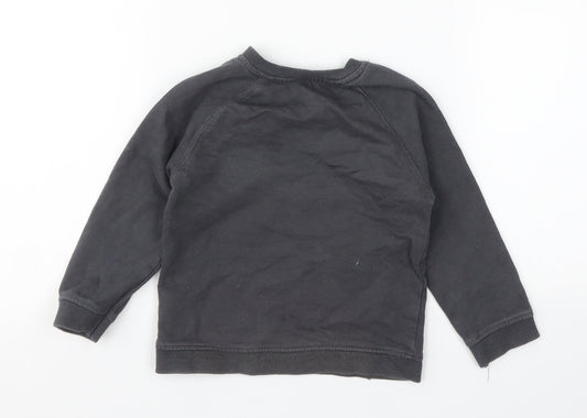 La Redoute Boys Grey Pullover Sweatshirt Size 2 Years
