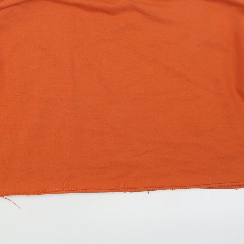 Misspap Womens Orange Pullover Jumper Size 10