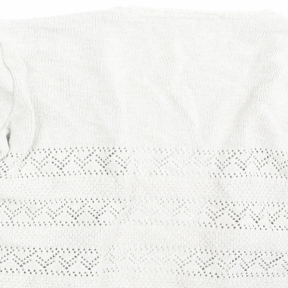 Berkertex Womens Beige Cardigan Jumper Size 14