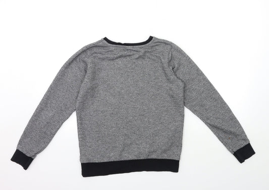 FRIENDS Womens Grey Pullover Sweatshirt Size 6 - FRIENDS