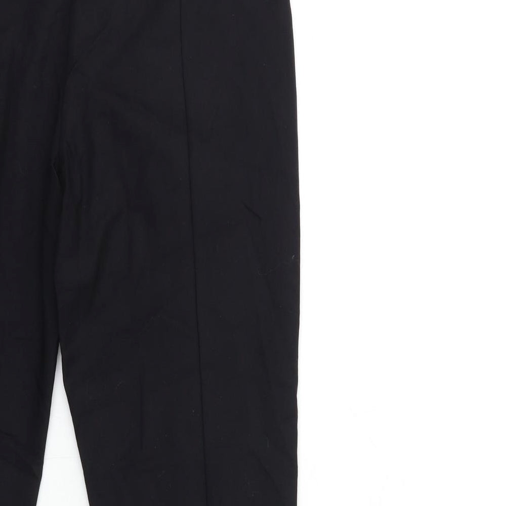 Apricot Womens Black Trousers Size 10 L27 in