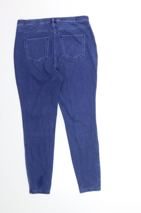 Preworn Womens Blue Denim Jegging Jeans Size 30 in L27 in