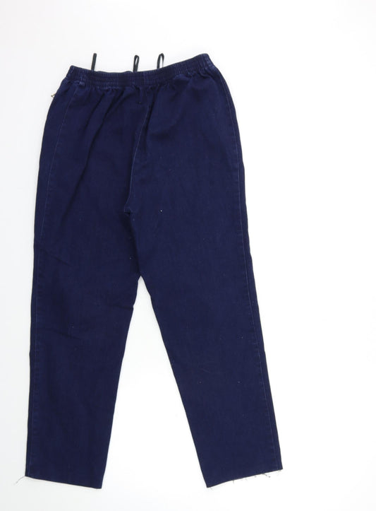 Alicia Womens Blue Denim Straight Jeans Size 29 in L26 in