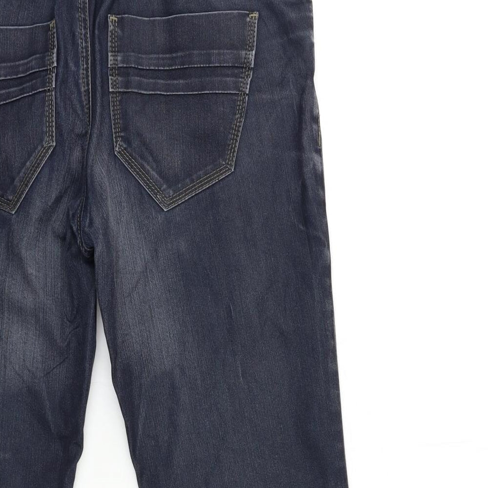 PULZ Mens Blue Denim Straight Jeans Size 32 in L26 in