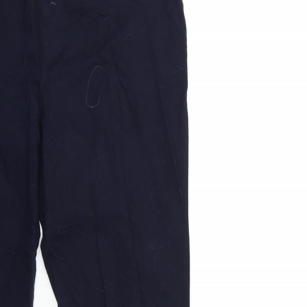 M&Co Womens Blue Trousers Size 14 L23 in