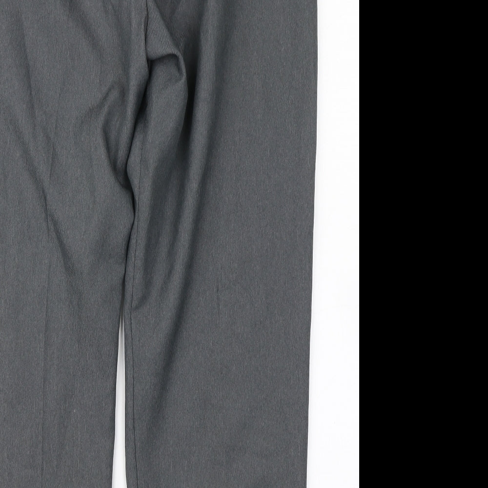 Berkertex Womens Grey Dress Pants Trousers Size 18 L26 in