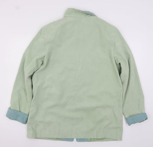 EWM Womens Green Jacket Size 14
