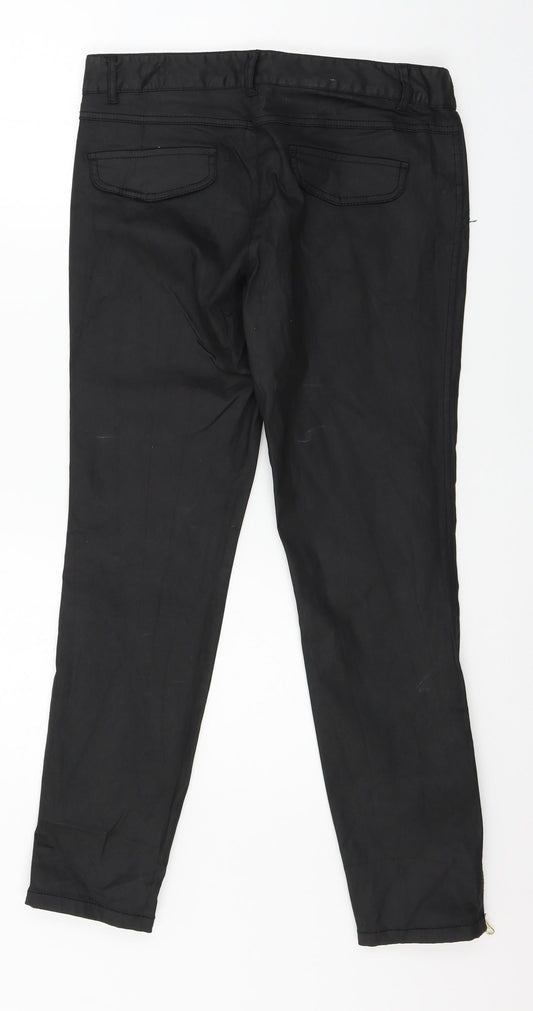 NEXT Womens Black Denim Skinny Jeans Size 10 L27 in
