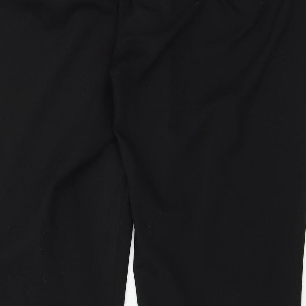 George Womens Black Trousers Size 12 L27 in