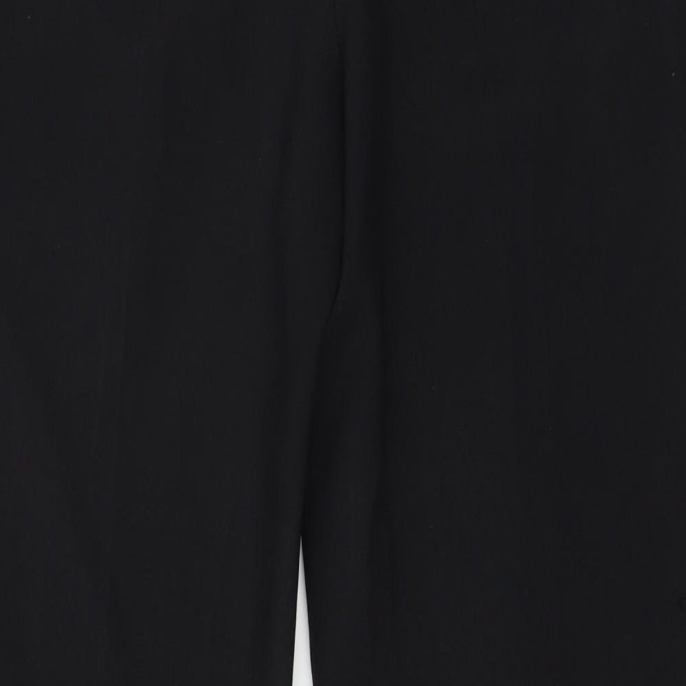 Atmosphere Womens Black Trousers Size 12 L28 in