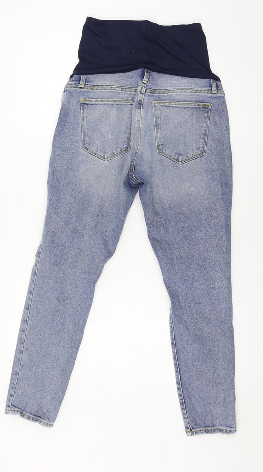 GA Womens Blue Denim Straight Jeans Size 6 L25 in