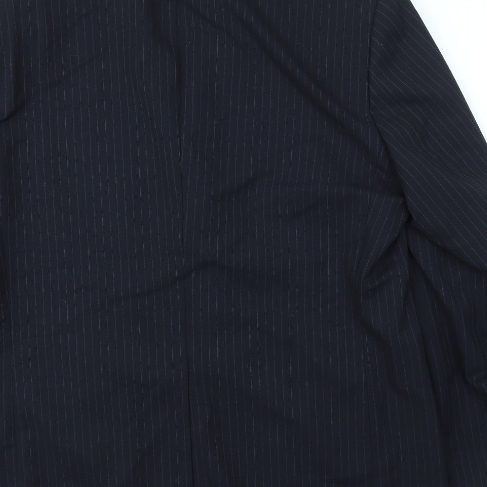 M&S Mens Blue Jacket Blazer Size 42