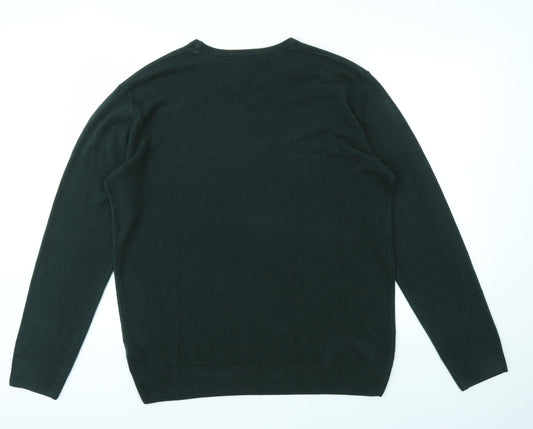 Matalan Mens Green Pullover Sweatshirt Size L
