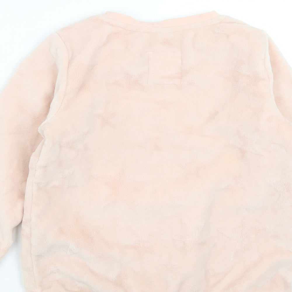 Primark Girls Pink Geometric Top Pyjama Top Size 11-12 Years - Star Pattern