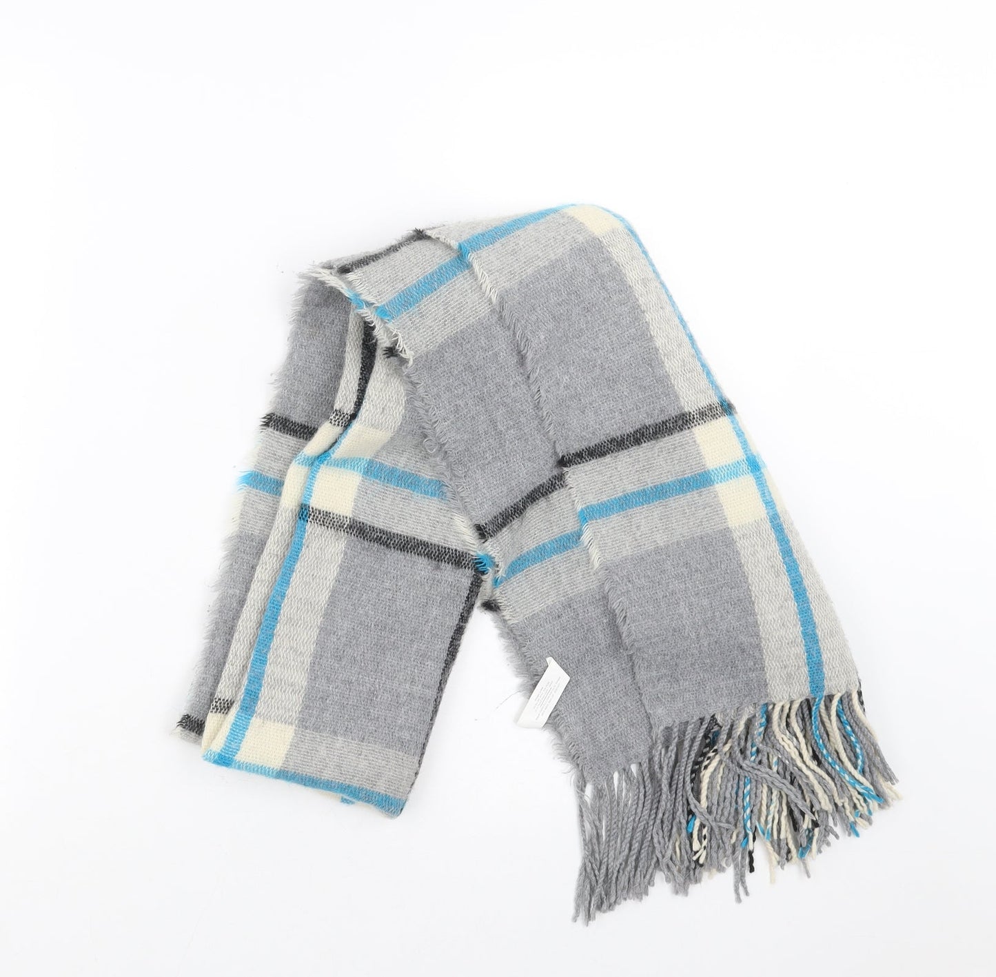 Primark Womens Grey Check Scarf