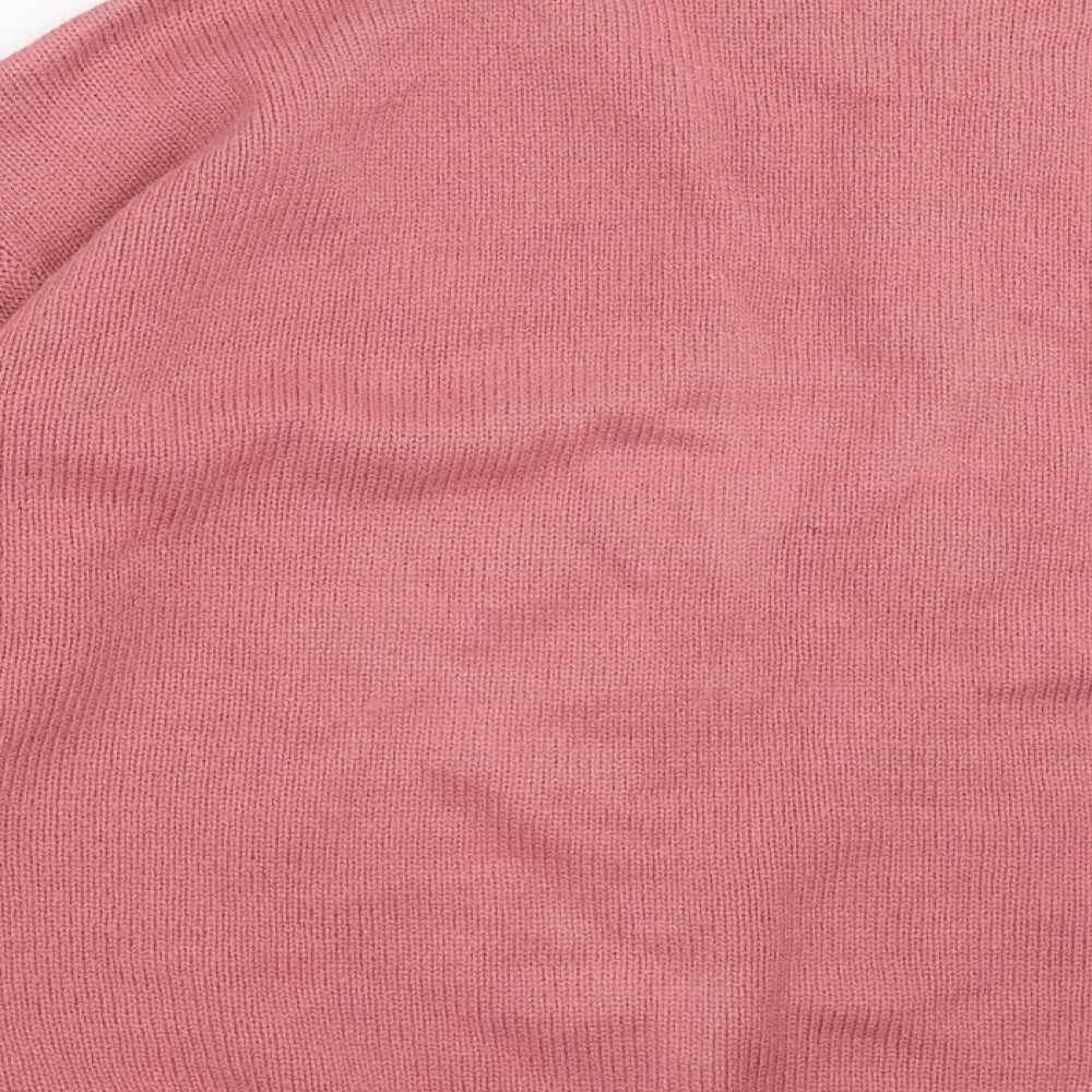 Principles Womens Pink Knit Pullover Jumper Size 14