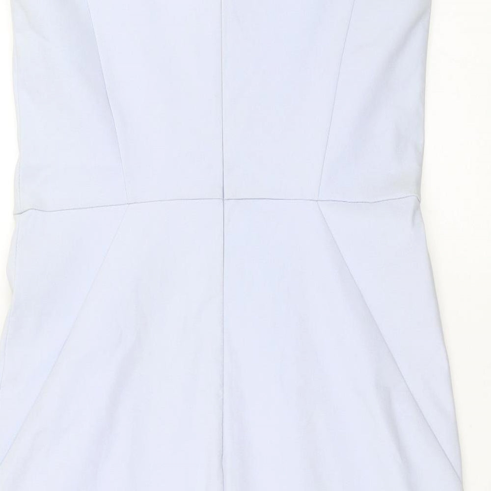 Pedro Del Hierro Womens Blue Shift Size 12