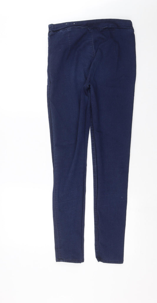 Waredenim Womens Blue Denim Jegging Jeans Size 14 L30 in