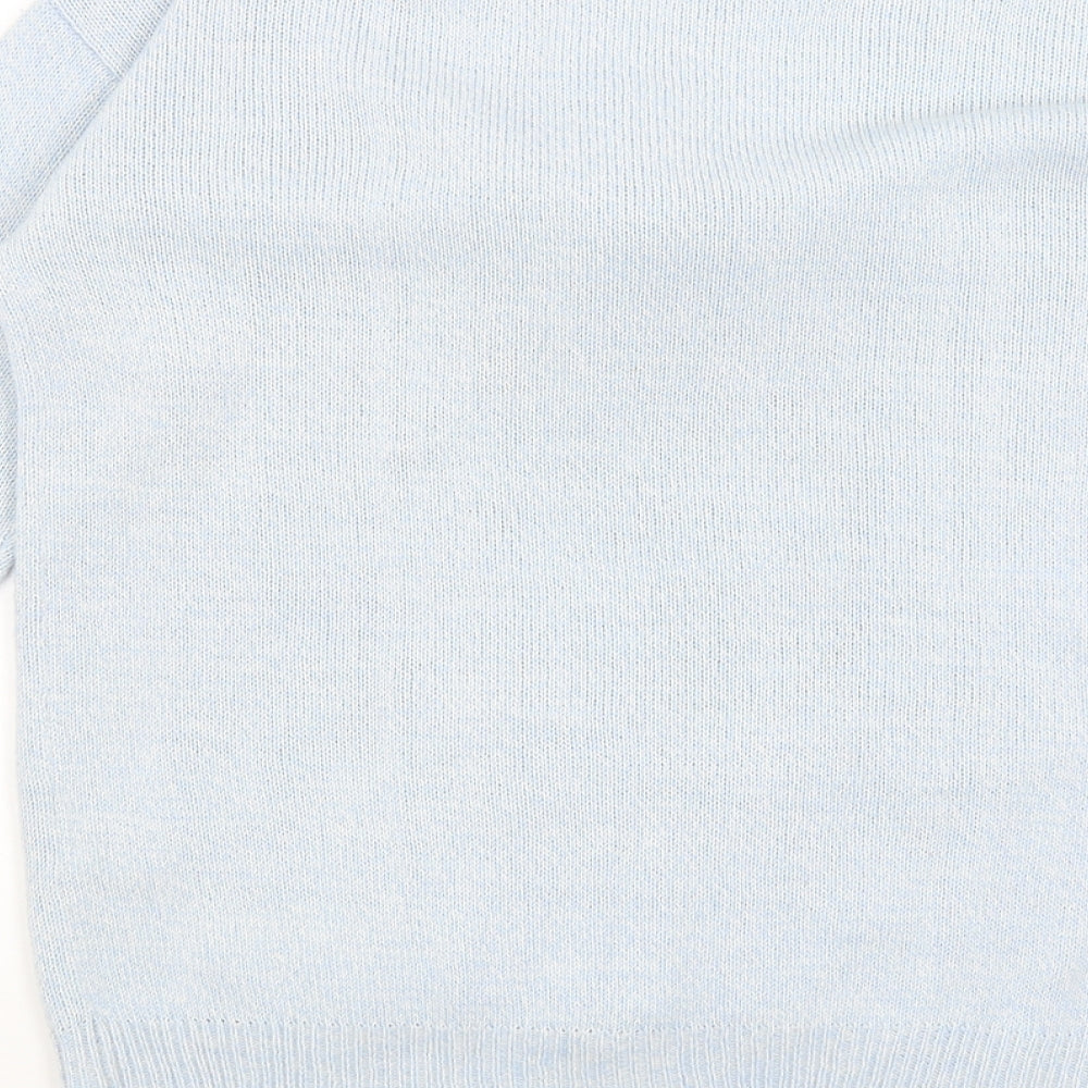 Preworn Womens Blue Pullover Jumper Size 10 - Penguins