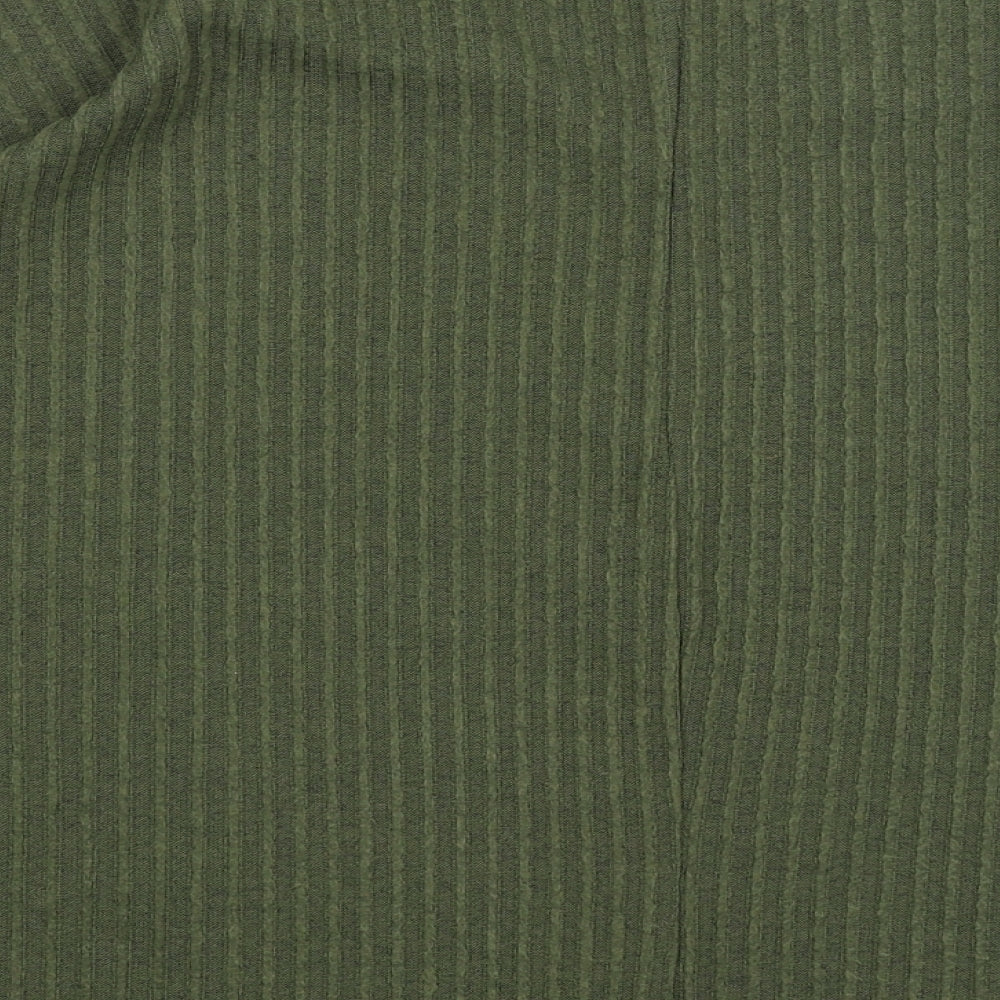 New Look Womens Green Pullover Jumper Size M