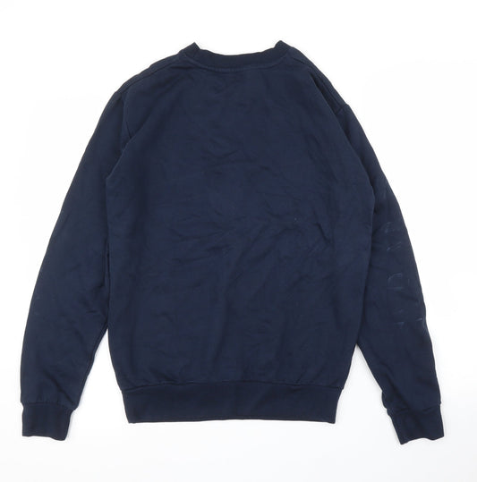 Pep&Co Mens Blue Pullover Jumper Size S