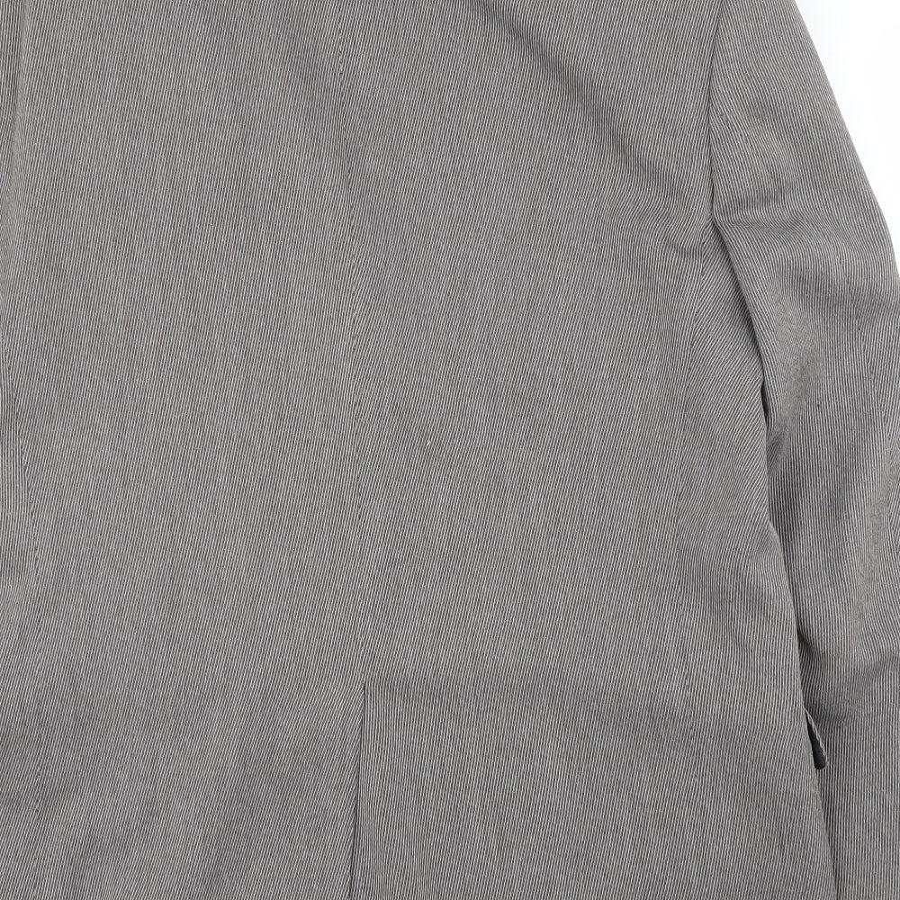 Burtons Mens Grey Jacket Suit Jacket Size 42