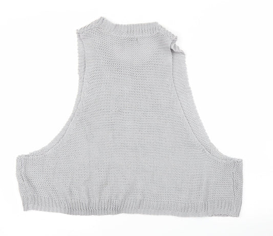 Story of Lola Womens Grey Basic Tank Size S