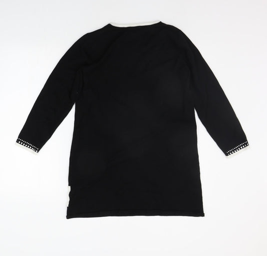 Klass Womens Black Jumper Dress Size L