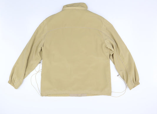 Eliza Gray Womens Yellow Jacket Size 16