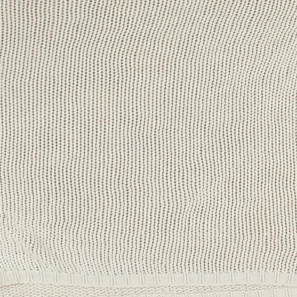 Brand and care label for In the Style women’s beige knit jumper, size UK 16