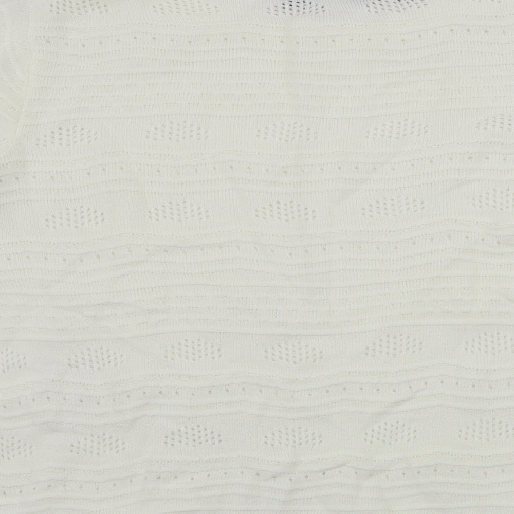 ISLE Womens Ivory Pullover Jumper Size L