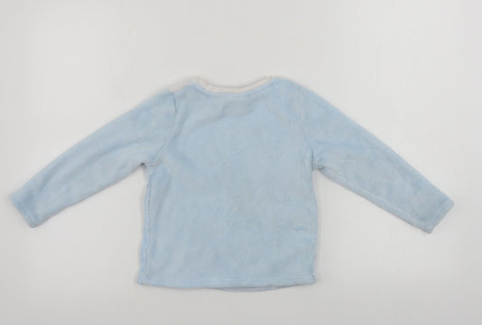 George Girls Blue Top Pyjama Top Size 3-4 Years - peppa pig christmas