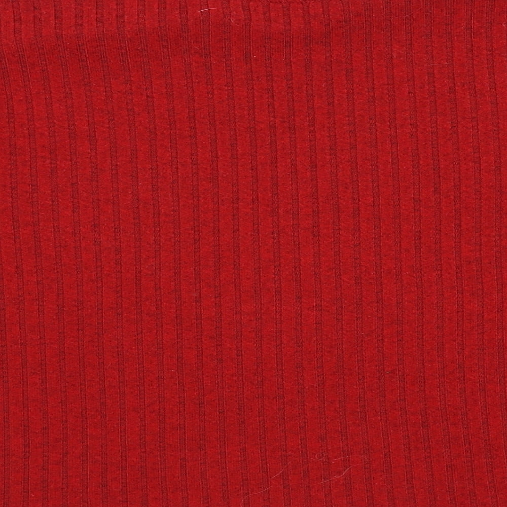 Primark Womens Red Pullover Jumper Size S