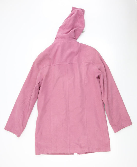 EWM Womens Pink Jacket Coat Size 10