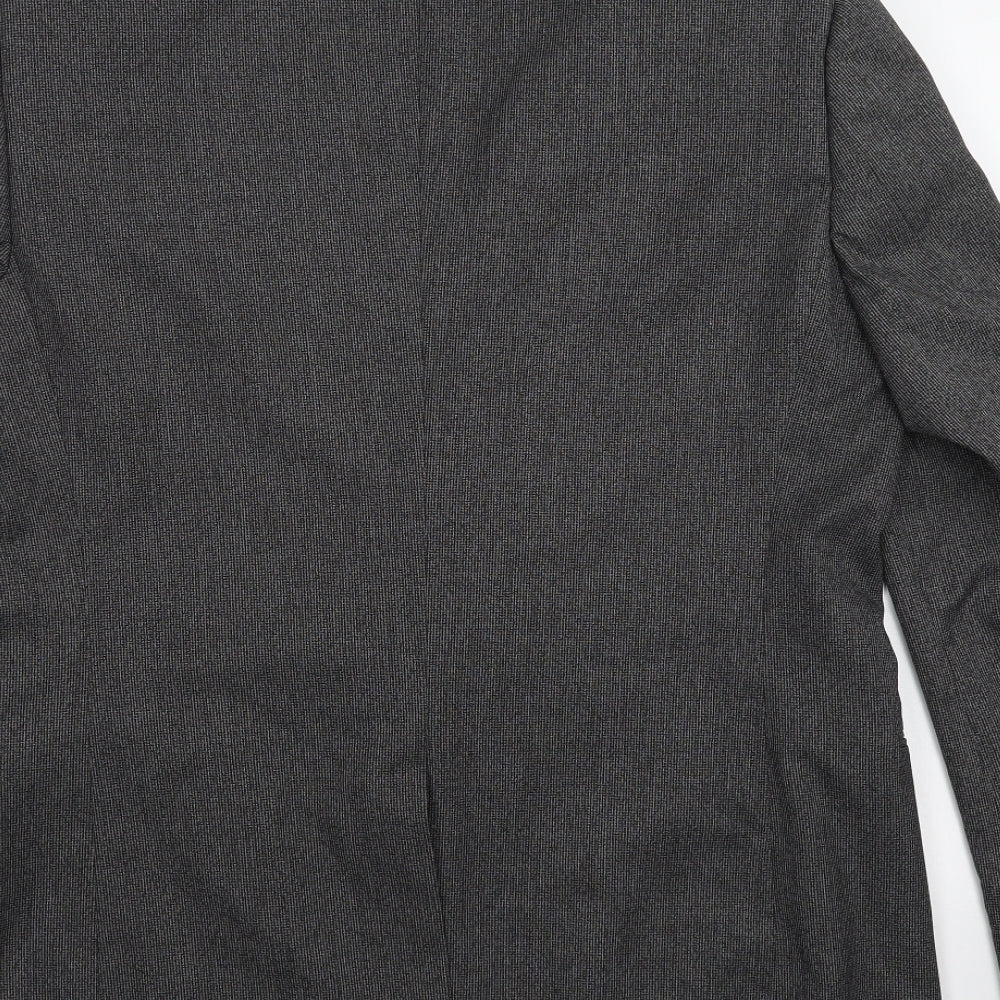 George Mens Black Jacket Suit Jacket Size 44