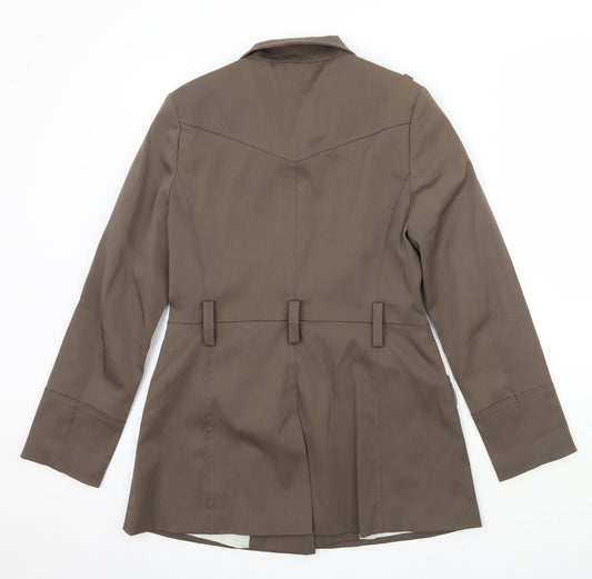 F&F Womens Green Jacket Coat Size 10
