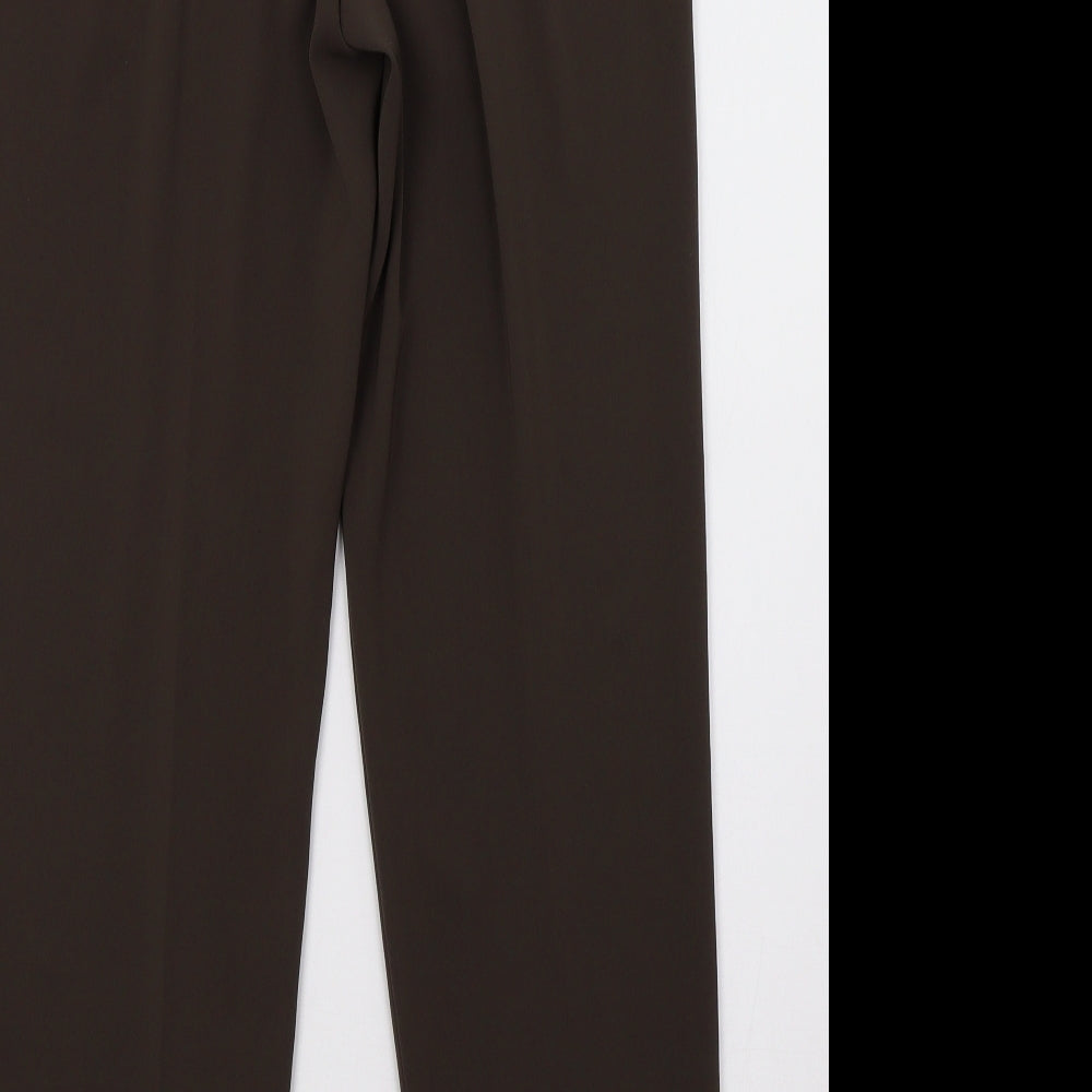 Bianca Womens Green Trousers Size 16 L31 in