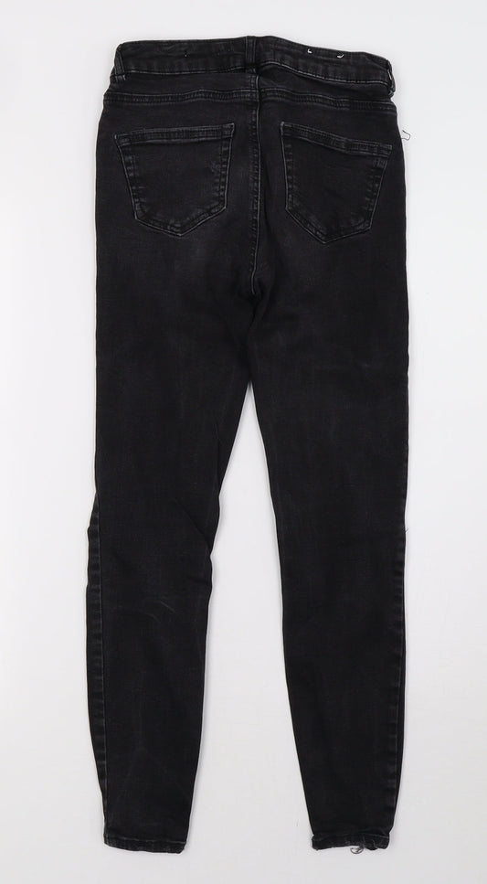 New Look Womens Black Denim Skinny Jeans Size 8 L27 in