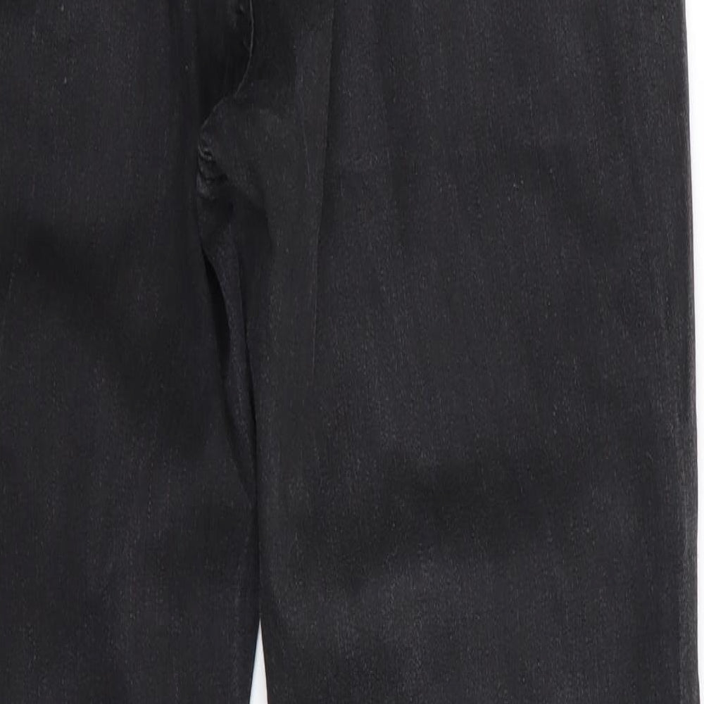Topshop Leigh Mens Black Skinny Jeans Size 28 in L26 in