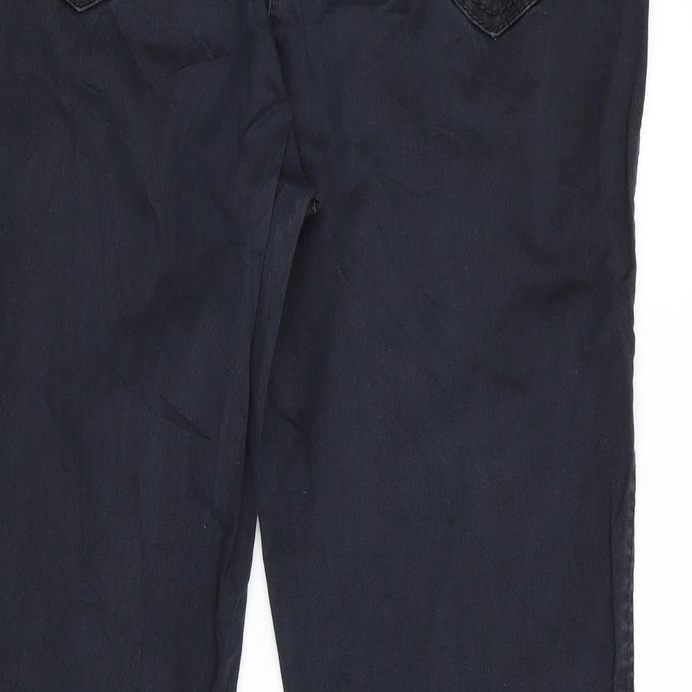 City Sports Mens Blue Chino Trousers Size 30 in L30 in