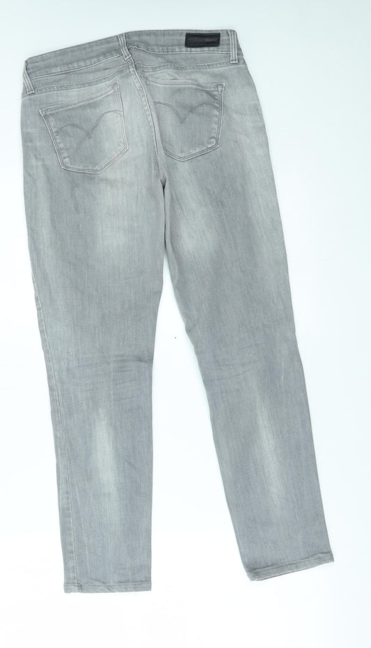 Levi Womens Grey   Skinny Jeans Size 26 in L26 in - modern rise