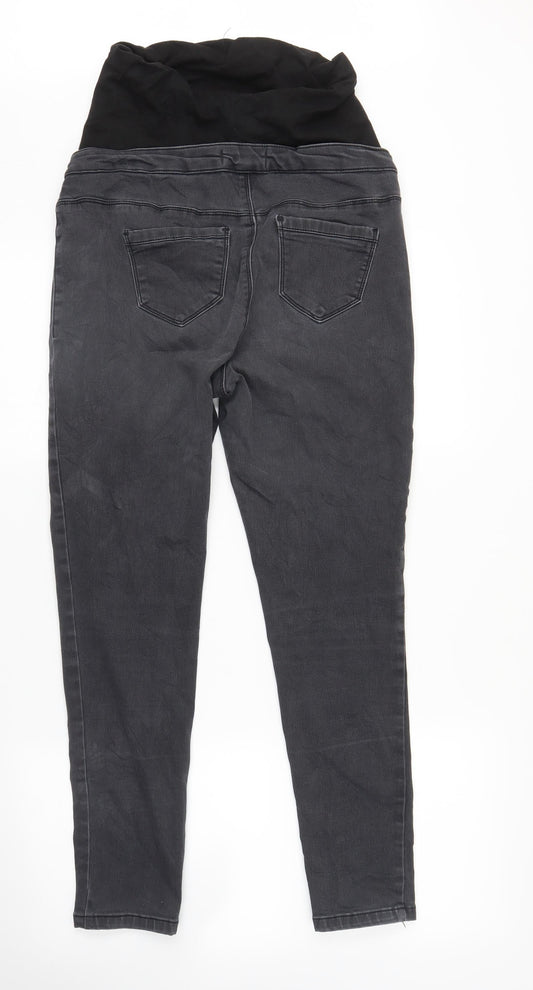 Missguided Womens Black Skinny Jeans Size 10 L27 in